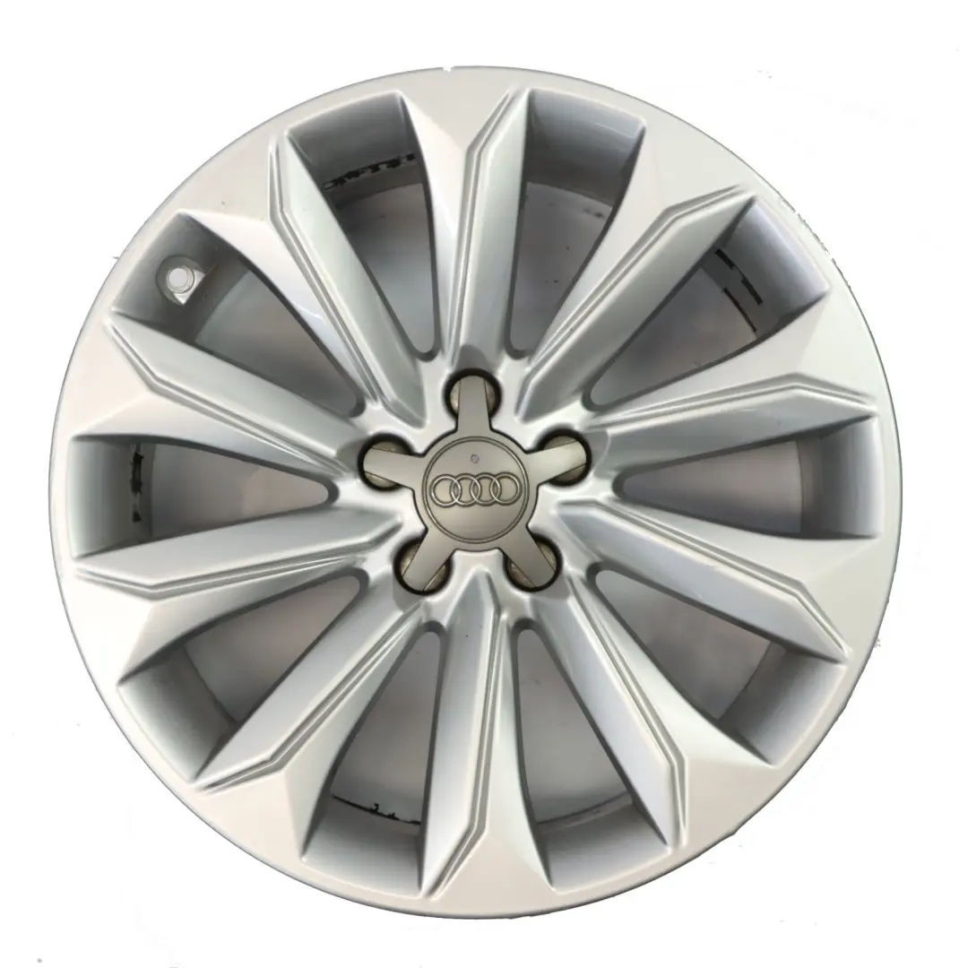 Jante Alliage Argent 18" 8J ET:26 Multi Rayons pour Audi A4 B8 à propos du numéro de pièce 8K9601025A Audi A4 B8 Jante Alliage Argent 18" 8J ET:26 Multi Rayons - SKU 8K9601025A-1 - Numéro de pièce 8K9601025A