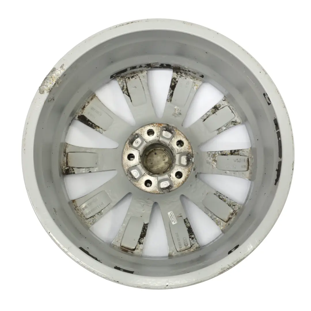 Audi A4 B8 8K Llanta Aleación Plateada 18" 8J ET:26 Multi Spoke - SKU 8K9601025A-2 - Número de pieza 8K9601025A