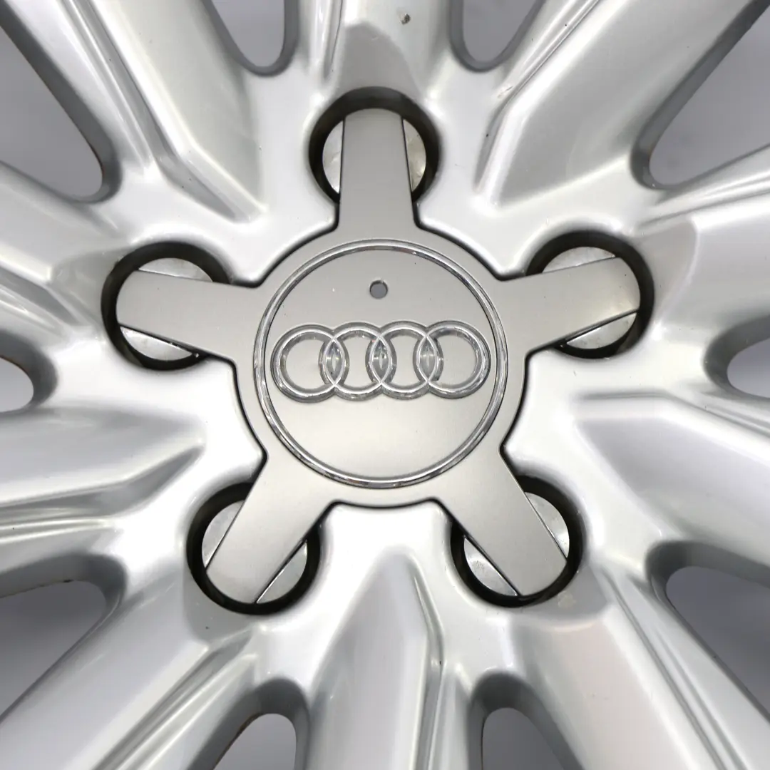8K Silver Wheel Alloy Rim 18" 8J ET:26 Multi Spoke to Audi A4 B8 with Part number 8K9601025A Audi A4 B8 8K Silver Wheel Alloy Rim 18" 8J ET:26 Multi Spoke - SKU 8K9601025A-2 - Part number 8K9601025A