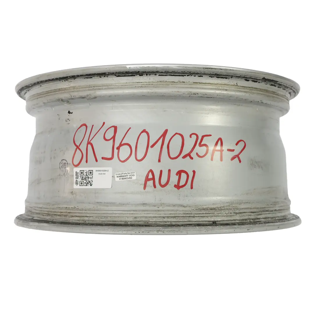 Audi A4 B8 8K Cerchio Lega Argento 18" 8J ET:26 Multi Spoke - SKU 8K9601025A-2 - Numero di parte 8K9601025A