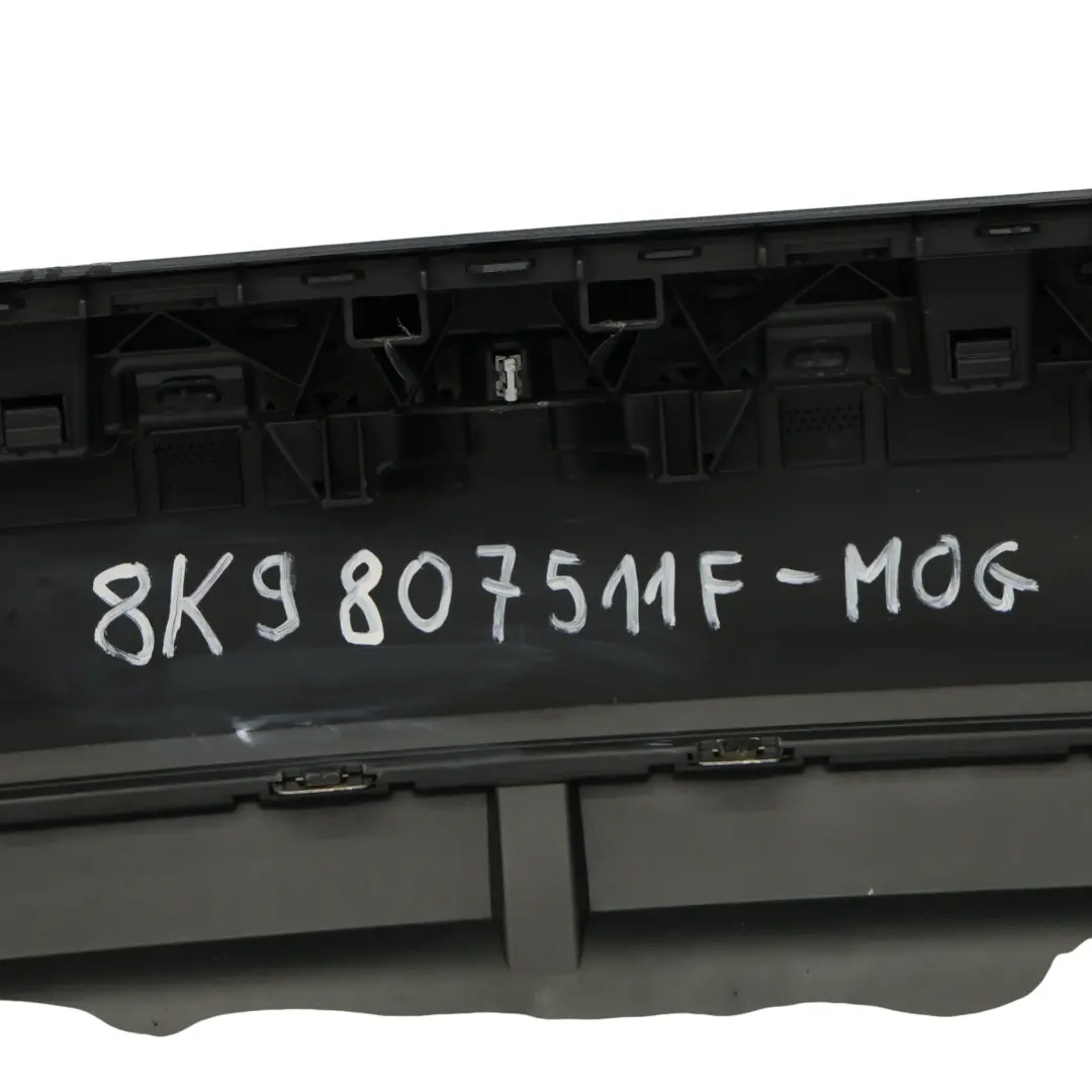 Bumper Audi A4 B8 Avant Allroad Trim Panel Cover Monsoon Grey - X7R to Rear with Part number 8K9807511F Rear Bumper Audi A4 B8 Avant Allroad Trim Panel Cover Monsoon Grey - X7R - SKU 8K9807511F-MOG - Part number 8K9807511F