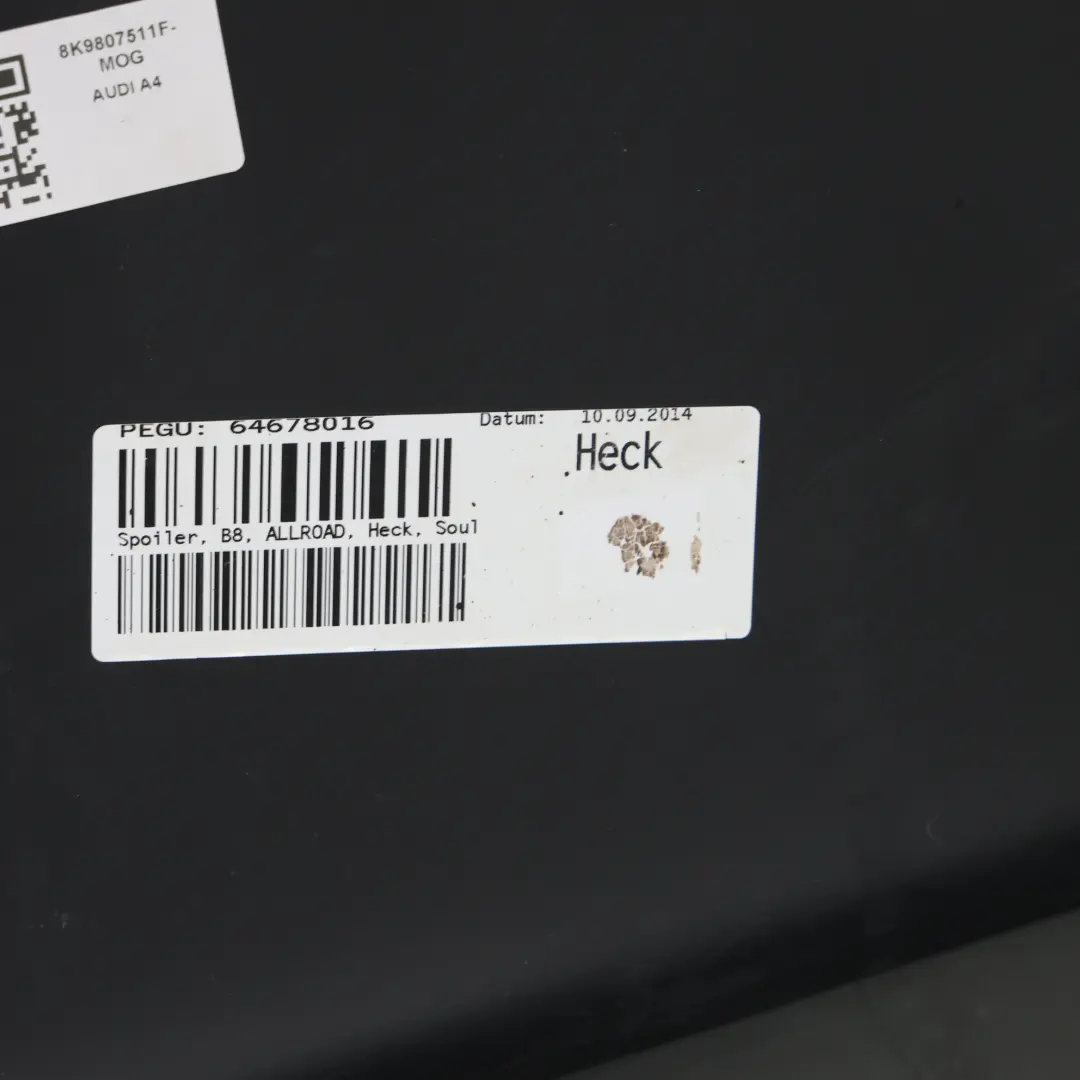 Zderzak Tylny Avant Allroad Monsoon Grey Szary Metalik - X7R do Audi A4 B8 o numerze 8K9807511F Audi A4 B8 Zderzak Tylny Avant Allroad Monsoon Grey Szary Metalik - X7R - SKU 8K9807511F-MOG - Numer Części 8K9807511F