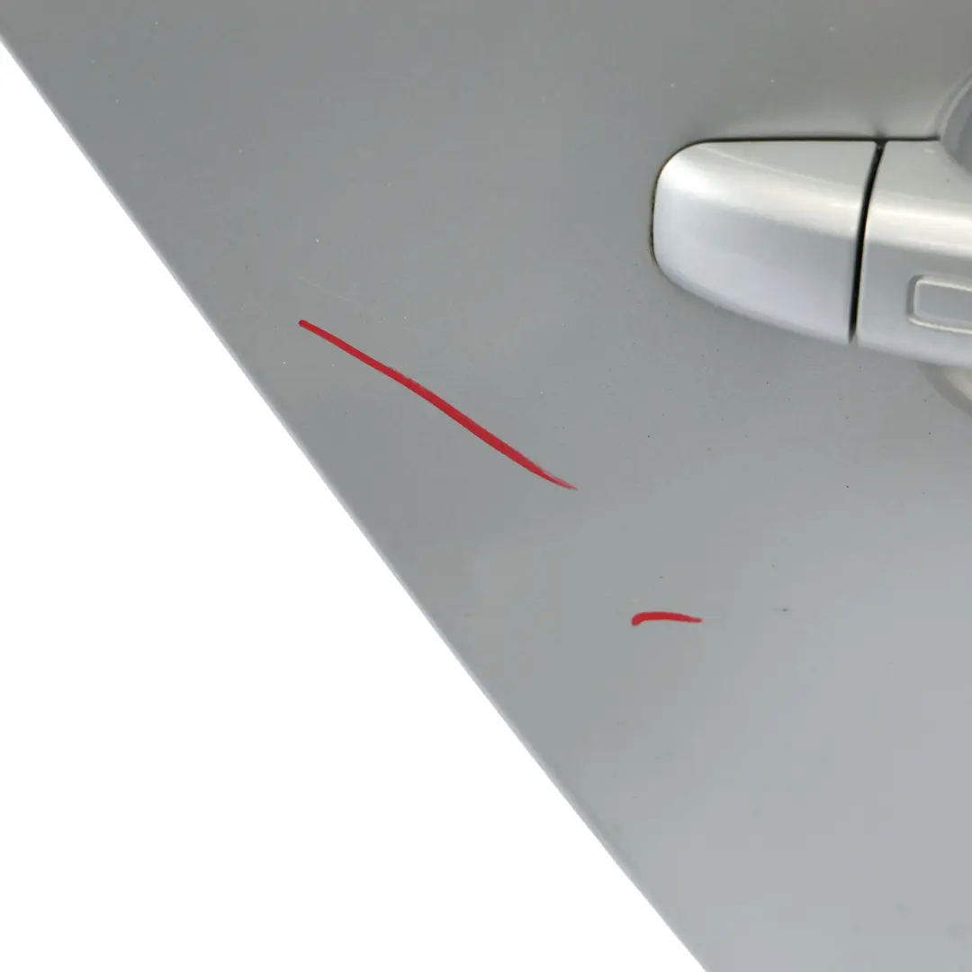 Audi A4 B8 Avant Rear Door Right O/S Foil Silver Metallic - Z7G - SKU 8K9833052D-FSI - Part number 8K9833052D