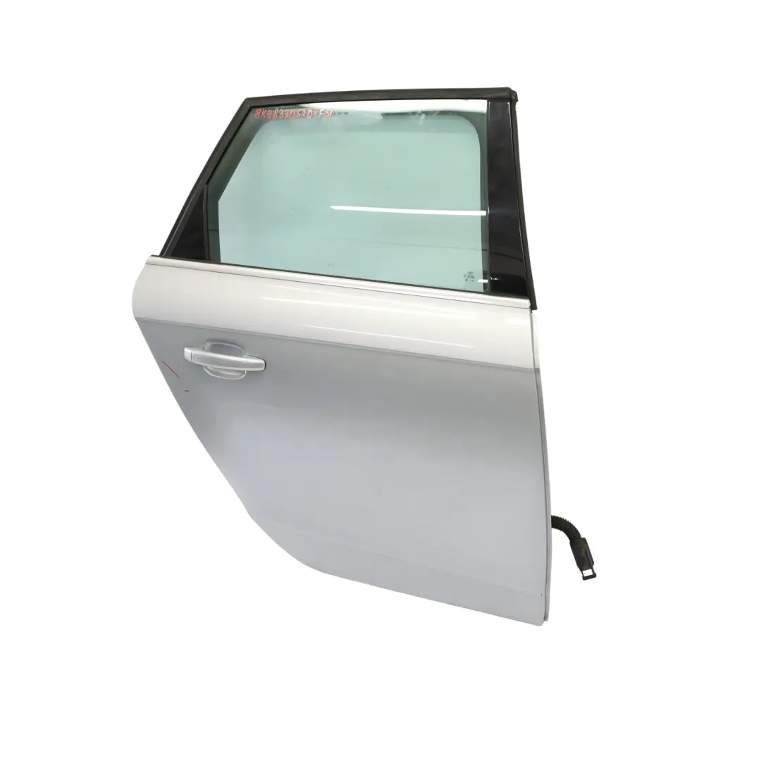 Audi A4 A8 Avant Rear Door Right O/S Foil Silver Metallic - Z7G - SKU 8K9833052D-FSI - Part number 8K9833052D