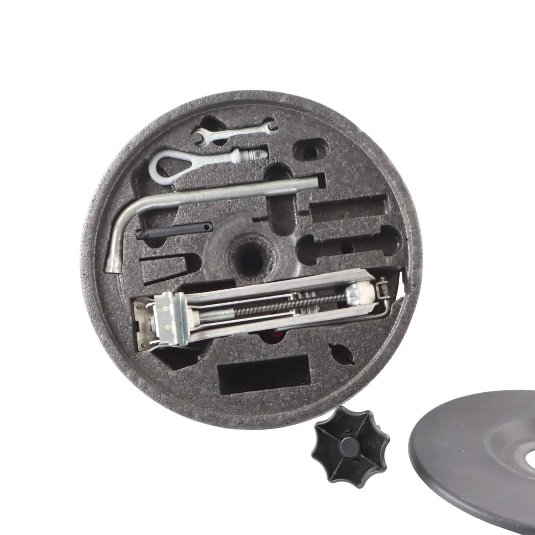 Audi TT 8N Boot Emergency Car Jack Spare Wheel Lifter Tool Kit Set - SKU 8N0012109K - Part number 8N0012109K