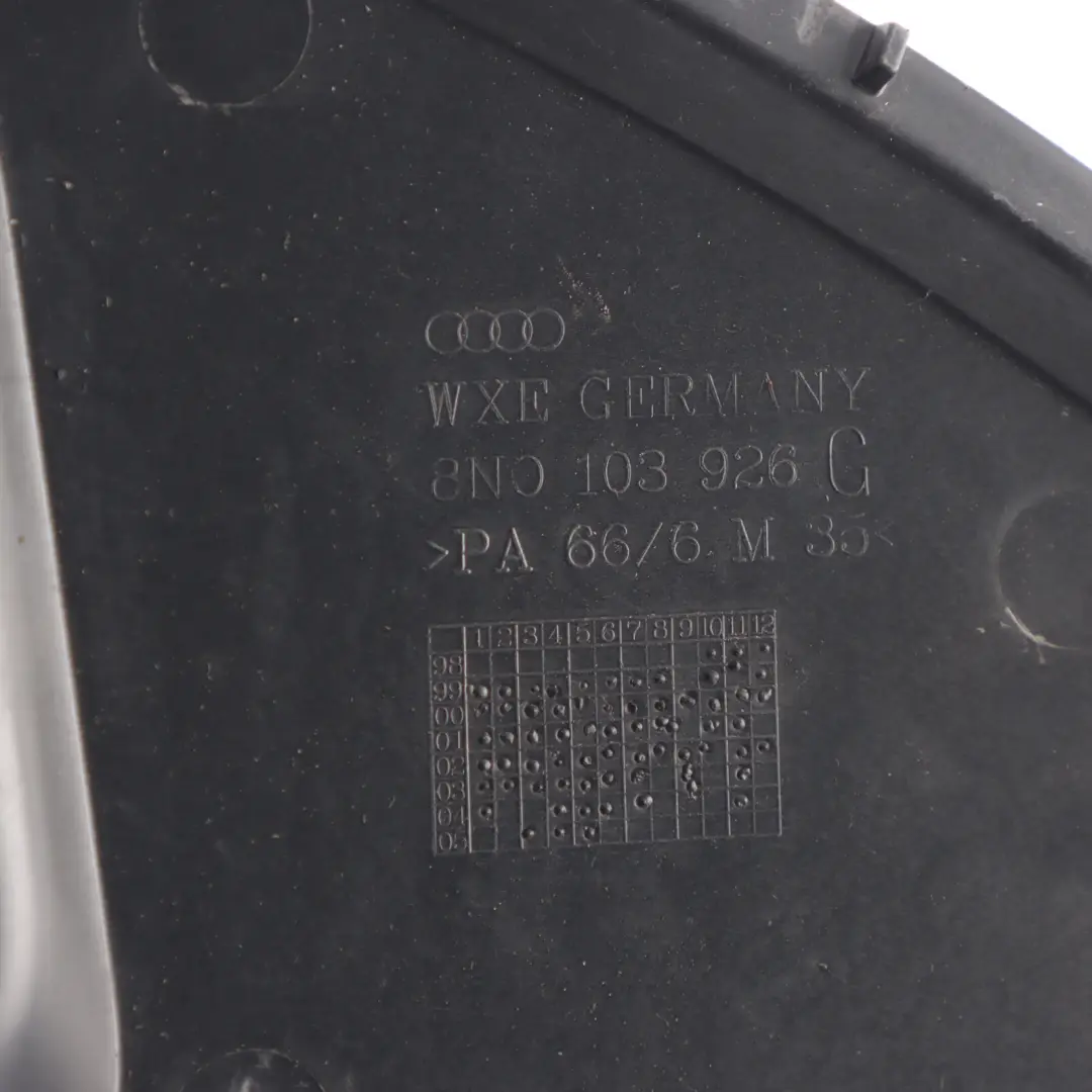 8N Expansion Tank Header Reservoir Bottle Trim Cover to Audi TT with Part number 8N0103926G Audi TT 8N Expansion Tank Header Reservoir Bottle Trim Cover - SKU 8N0103926G - Part number 8N0103926G