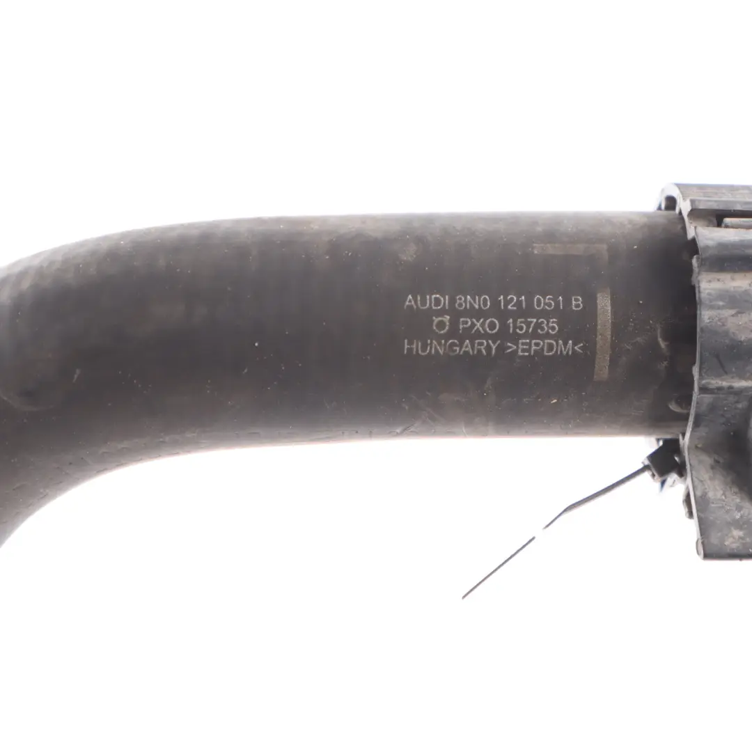 8N Water Hose Cooling Coolant Radiator Pipe Line to Audi TT with Part number 8N0121051B Audi TT 8N Water Hose Cooling Coolant Radiator Pipe Line - SKU 8N0121051B - Part number 8N0121051B