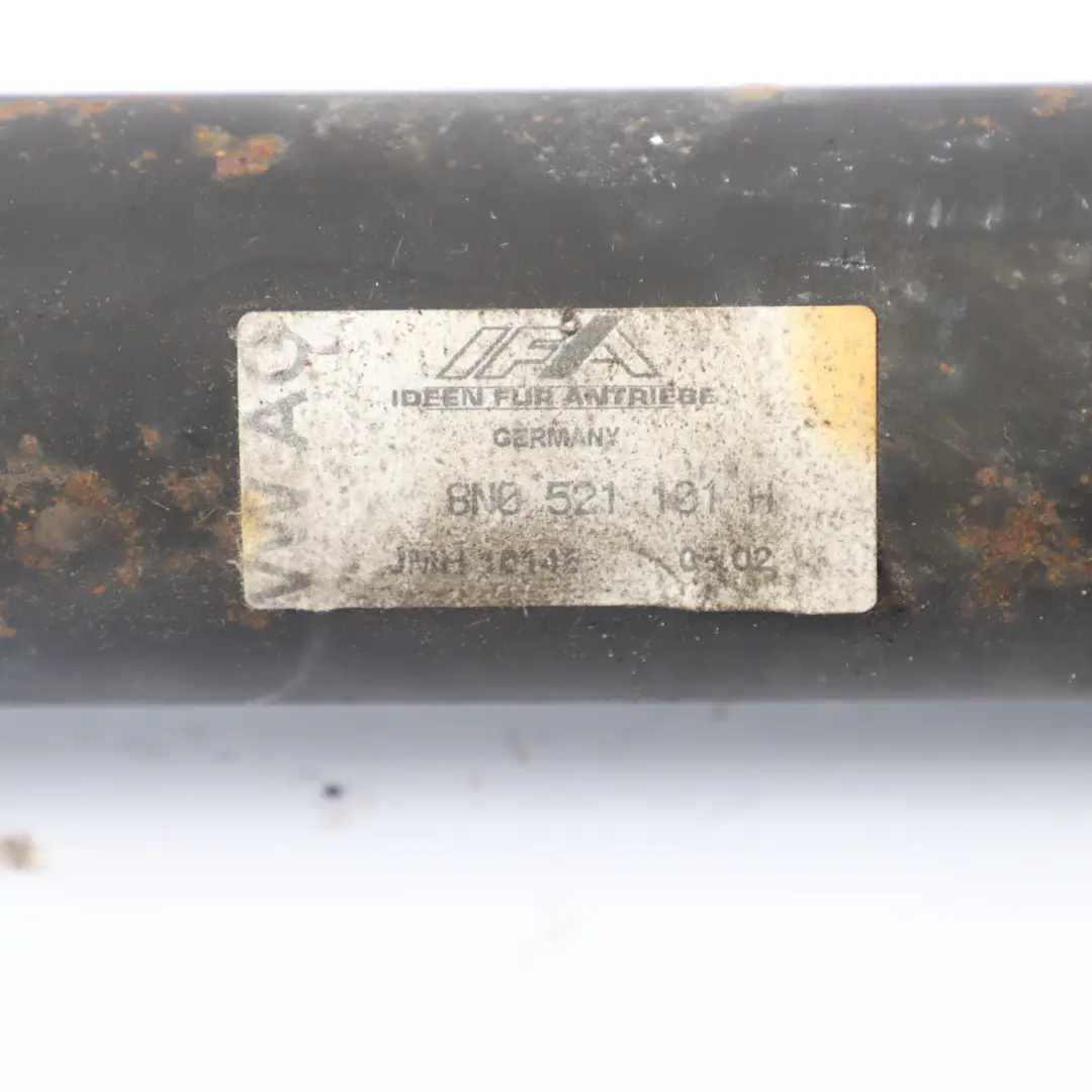 Propshaft Audi TT 8N Quattro Drive Prop Shaft Centre Transmission to with Part number 8N0521101H Propshaft Audi TT 8N Quattro Drive Prop Shaft Centre Transmission - SKU 8N0521101H - Part number 8N0521101H