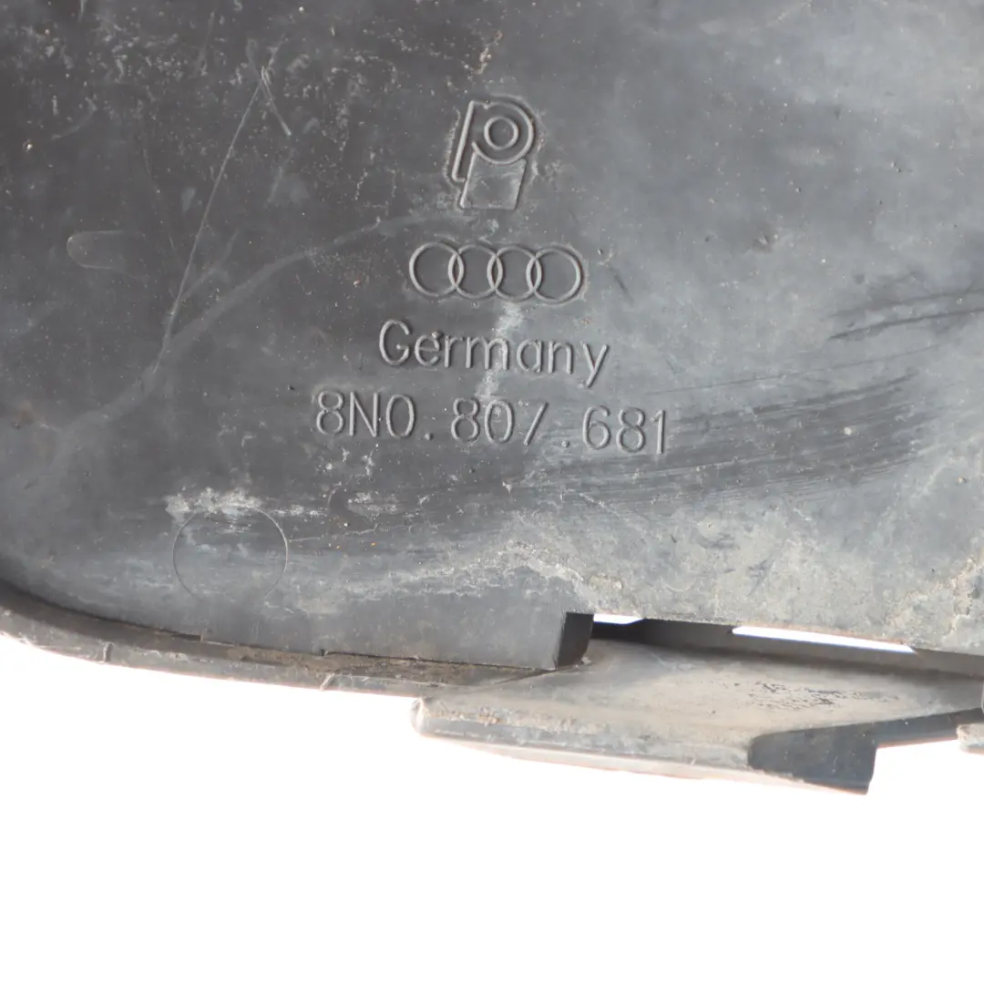 Audi TT 8N Zierleiste Stoßstange Kühlergrill Unterer Boden Vorne Links - SKU 8N0807681 - Teilenummer 8N0807681
