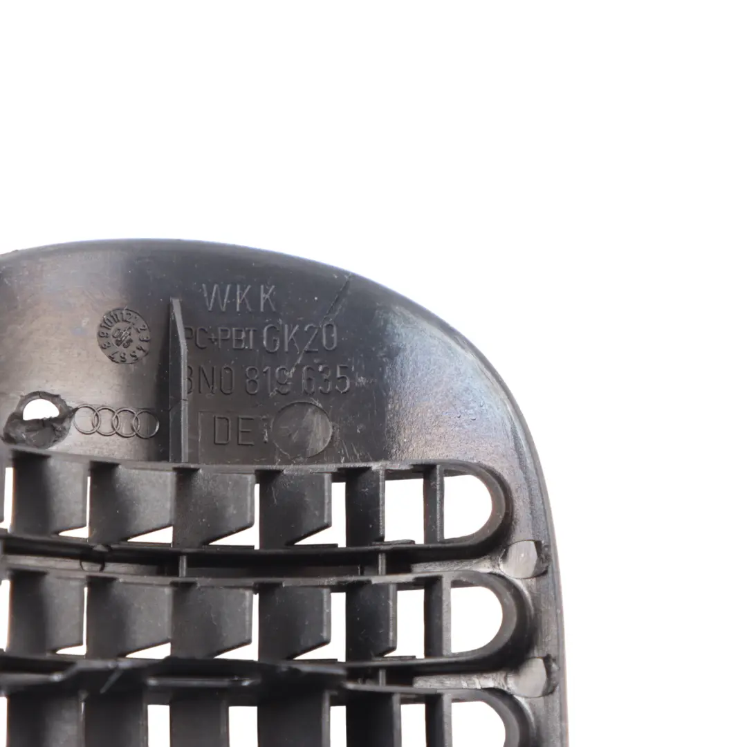 8N Dashboard Defrost Air Vent Front Left N/S Black to Audi TT with Part number 8N0819635 Audi TT 8N Dashboard Defrost Air Vent Front Left N/S Black - SKU 8N0819635 - Part number 8N0819635