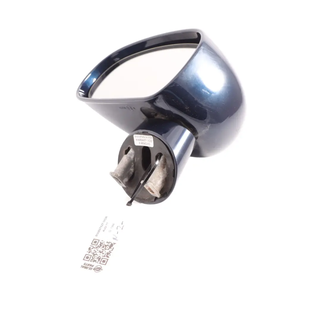 Audi TT 8N Wing Mirror Left Door N/S Moro Blue Pearl Effect - Z5J - SKU 8N0857527-MOR - Part number 8N0857527