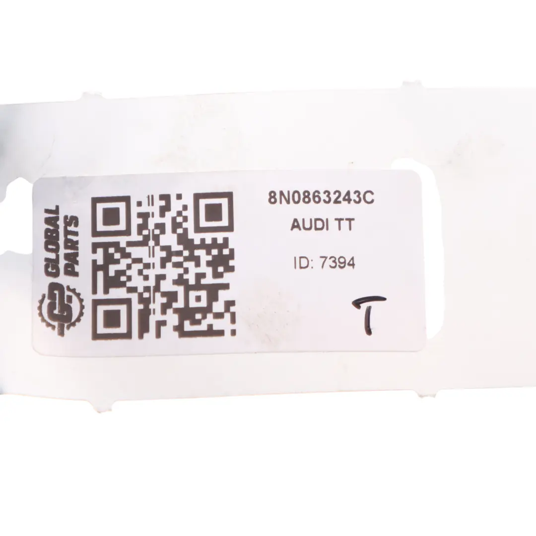Audi TT 8N Centre Dashboard Surround Stereo DIN Trim Cover Panel - SKU 8N0863239D - Part number 8N0863243C