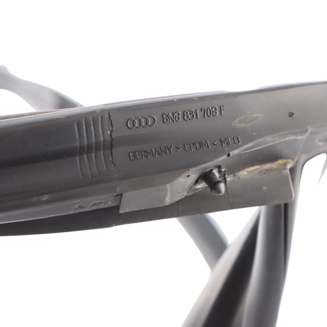 8N Front Door Gasket Rubber Seal Gasket Right O/S Inner to Audi TT with Part number 8N8831708F Audi TT 8N Front Door Gasket Rubber Seal Gasket Right O/S Inner - SKU 8N8831708F - Part number 8N8831708F