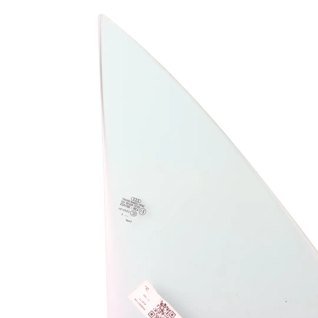 8N Coupe Front Window Quarter Glass AS2 Left N/S to Audi TT with Part number 8N8845113A Audi TT 8N Coupe Front Window Quarter Glass AS2 Left N/S - SKU 8N8845113A - Part number 8N8845113A