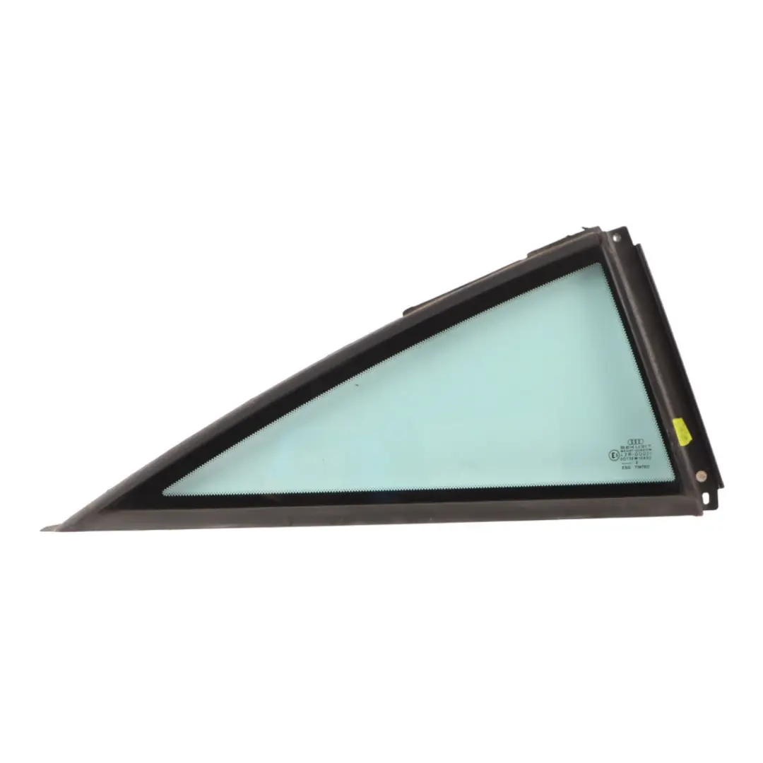8N Rear Quarter Window Triangle Glass Right O/S Glass AS2 to Audi TT with Part number 8N8845300C Audi TT 8N Rear Quarter Window Triangle Glass Right O/S Glass AS2 - SKU 8N8845300C - Part number 8N8845300C