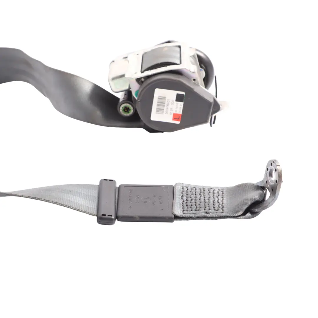 Audi TT 8N Seat Belt Front Left N/S Upper Seatbelt Black Grey - SKU 8N8857705G - Part number 8N8857705G
