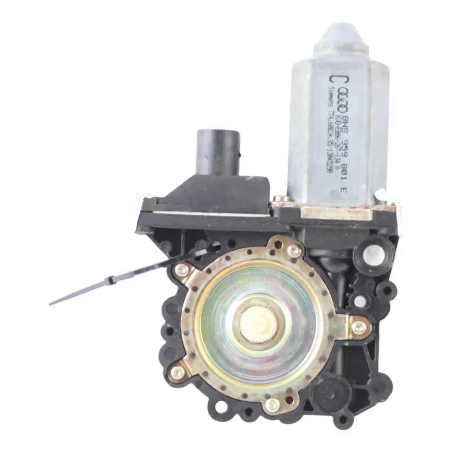 8N Moteur Lève Vitre Porte Avant Gauche Entraînement Contrôle pour Audi TT à propos du numéro de pièce 8N8959801E Audi TT 8N Moteur Lève Vitre Porte Avant Gauche Entraînement Contrôle - SKU 8N8959801E - Numéro de pièce 8N8959801E