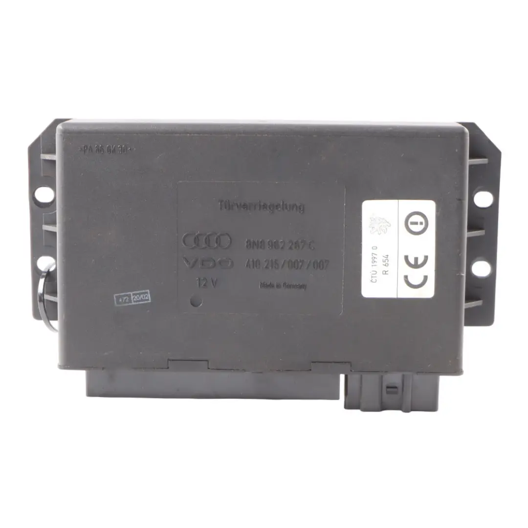 8N Body Comfort Convenience Module Unit CCM ECU to Audi TT with Part number 8N8962267C Audi TT 8N Body Comfort Convenience Module Unit CCM ECU - SKU 8N8962267C - Part number 8N8962267C