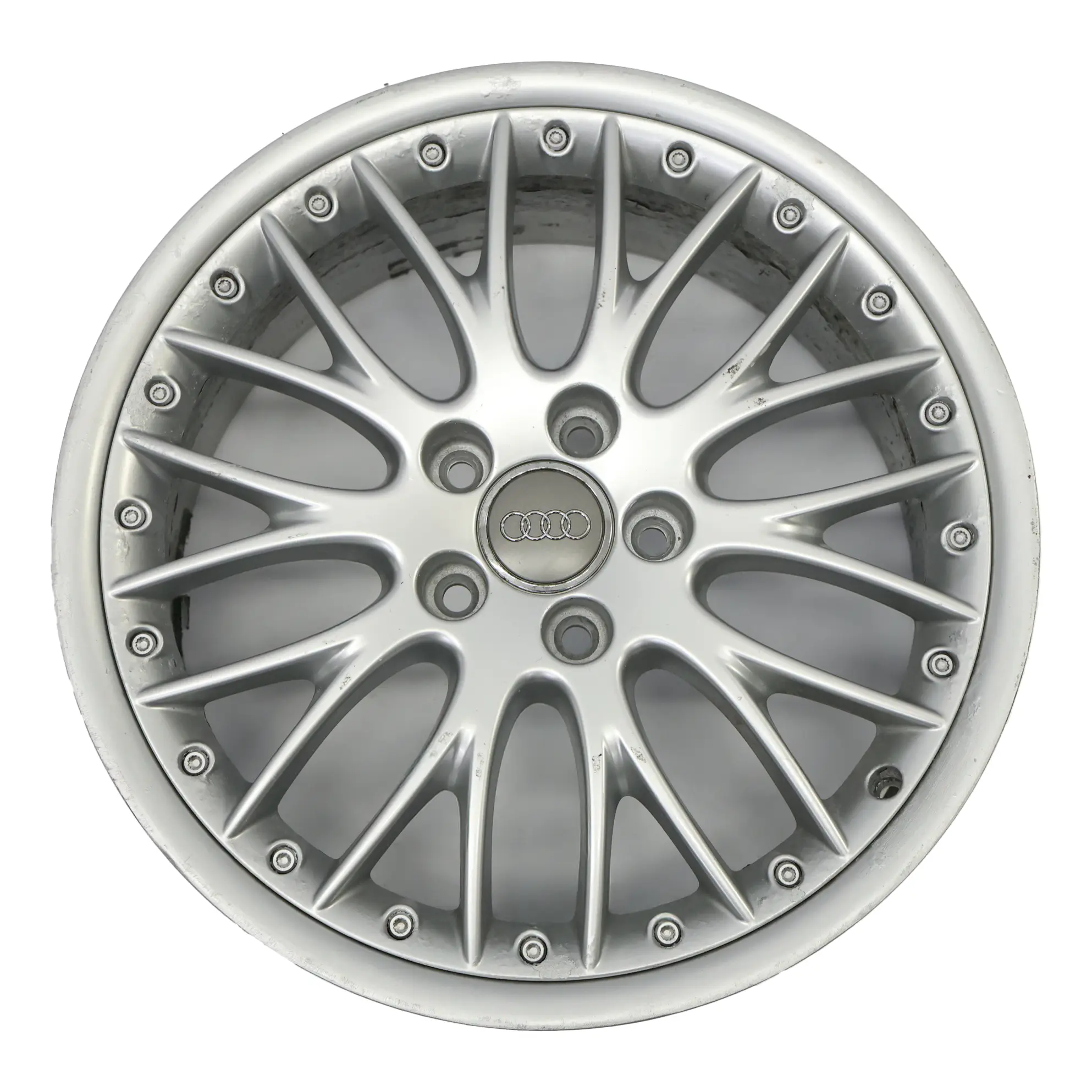 Audi A3 8P Cerchio In Lega Argento BBS 18" 7,5J ET:54 8P0601025AE