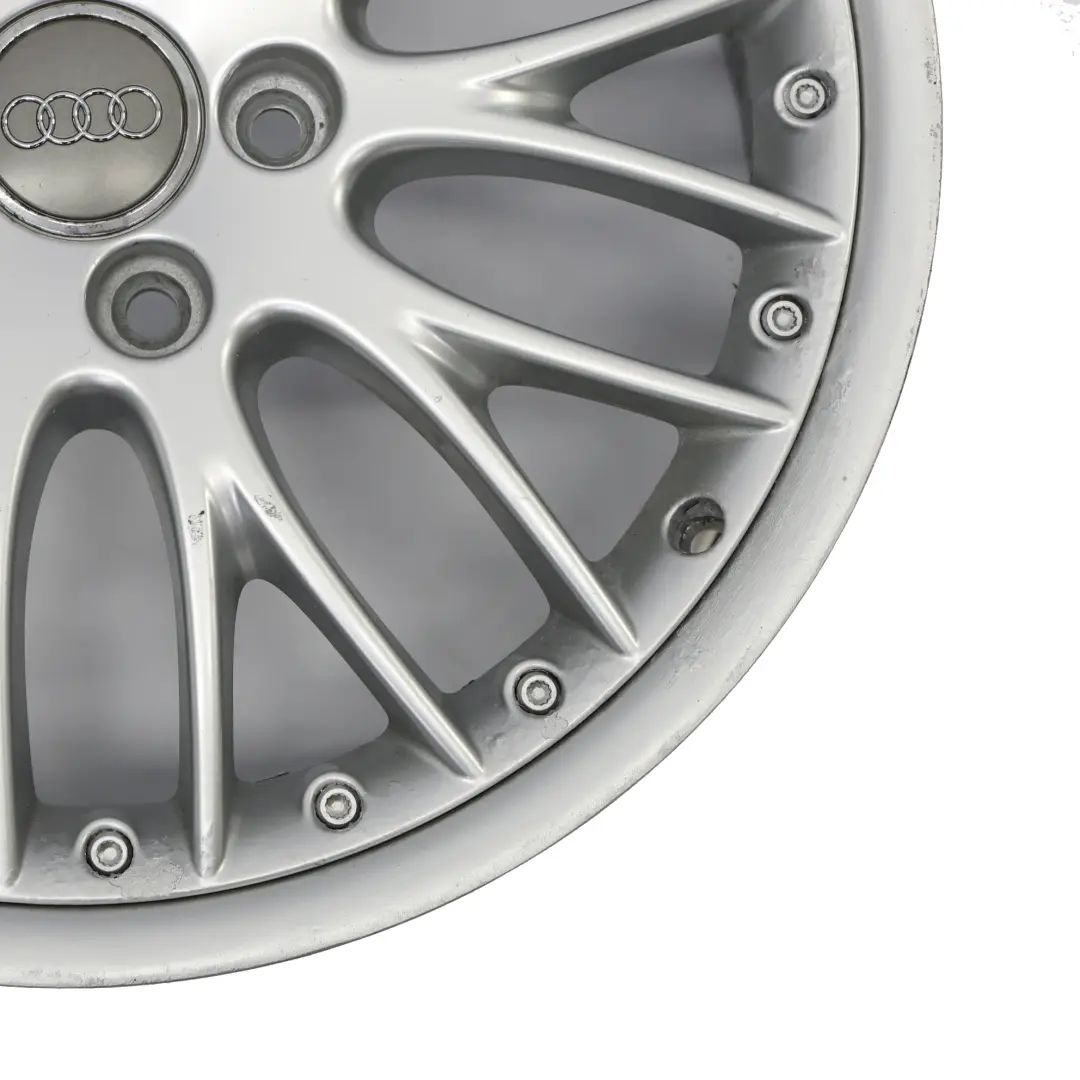 Audi A3 8P Silver Wheel Alloy Rim BBS 18" 7,5J ET:54 - SKU 8P0601025AE-4 - Part number 8P0601025AE