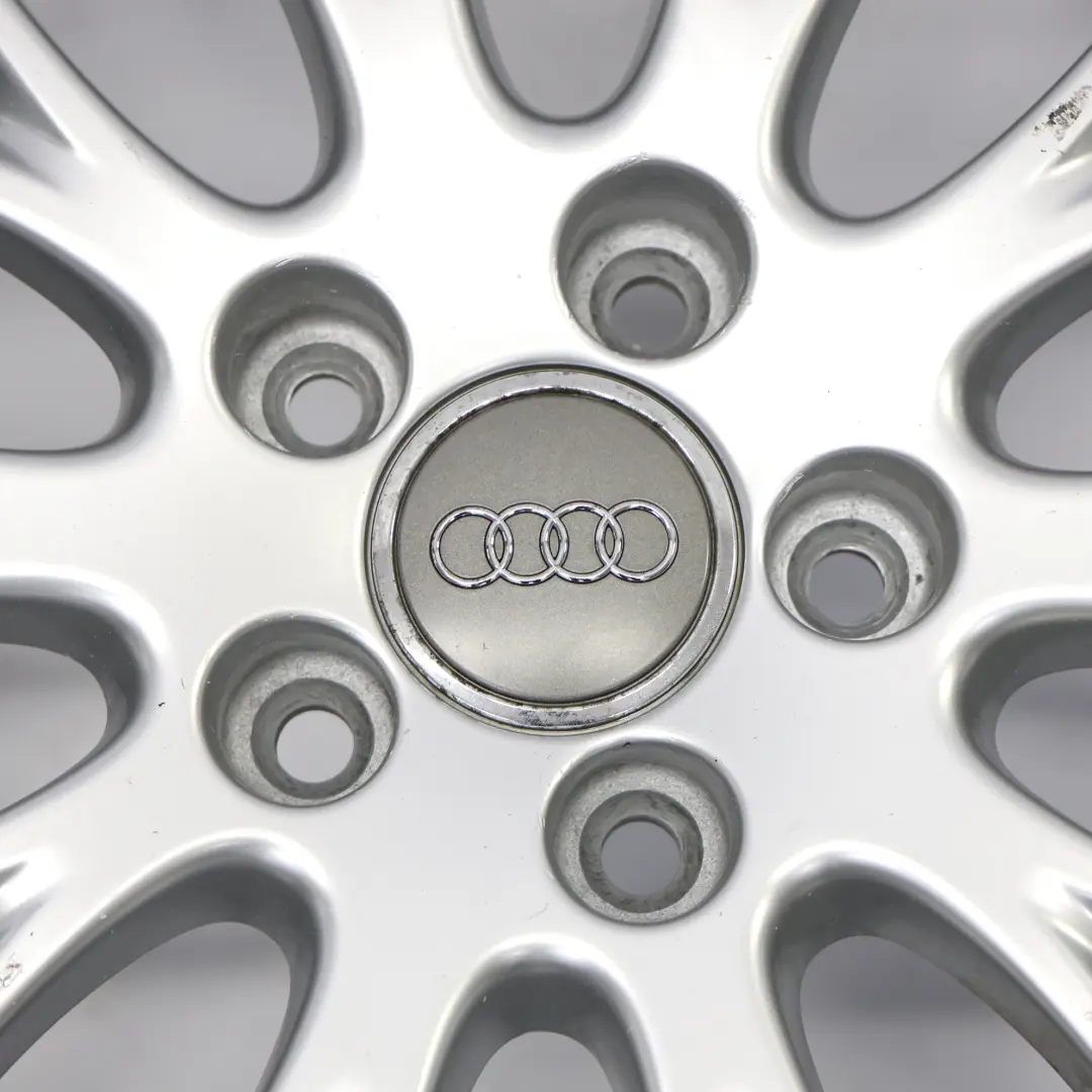 Audi A3 8P Silberne Leichtmetallfelge Alufelge BBS 18" 7,5J ET:54 - SKU 8P0601025AE-4 - Teilenummer 8P0601025AE