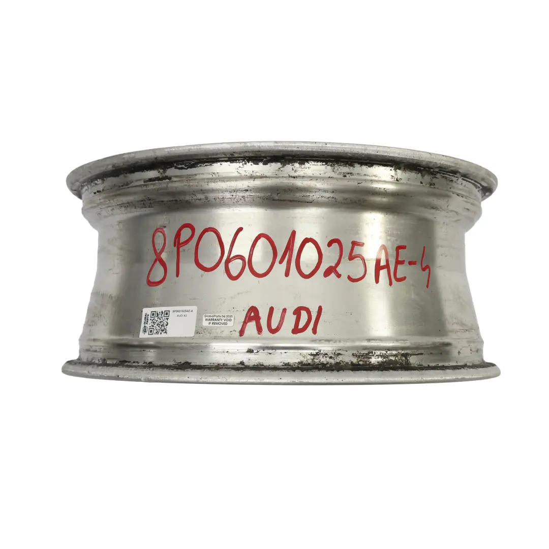 Audi A3 8P Silberne Leichtmetallfelge Alufelge BBS 18" 7,5J ET:54 - SKU 8P0601025AE-4 - Teilenummer 8P0601025AE