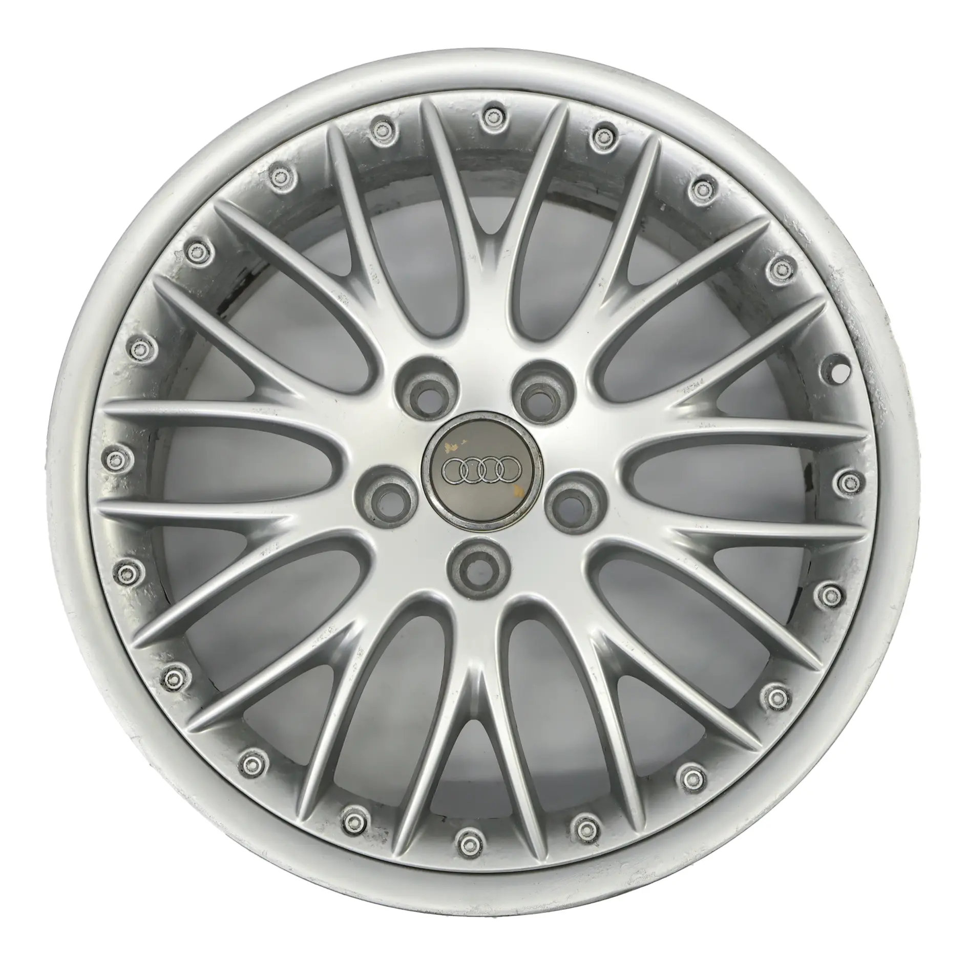 Audi A3 8P Cerchio Lega Argento BBS 18" 7,5J ET:54 8P0601025AE