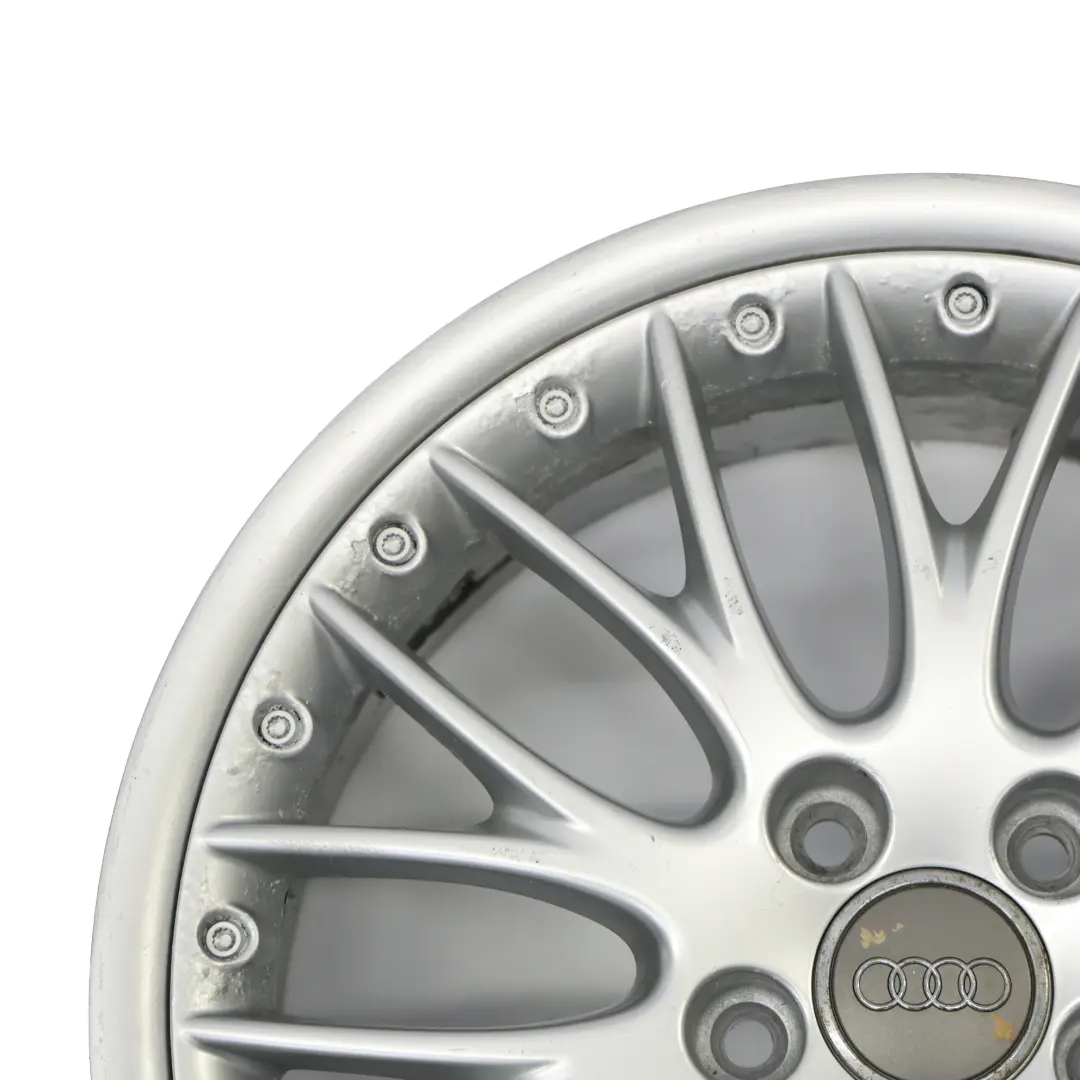 Cerchio Lega Argento BBS 18" 7,5J ET:54 per Audi A3 8P con numero di parte 8P0601025AE Audi A3 8P Cerchio Lega Argento BBS 18" 7,5J ET:54 - SKU 8P0601025AE-5 - Numero di parte 8P0601025AE