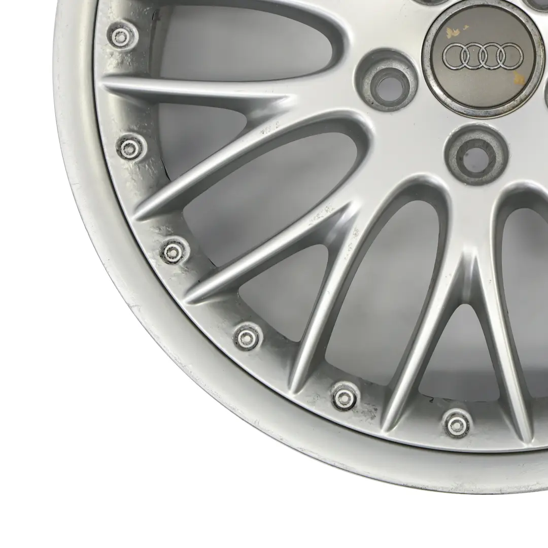 Llanta Aleación Plateada BBS 18" 7,5J ET:54 para Audi A3 8P con número de pieza 8P0601025AE Audi A3 8P Llanta Aleación Plateada BBS 18" 7,5J ET:54 - SKU 8P0601025AE-5 - Número de pieza 8P0601025AE