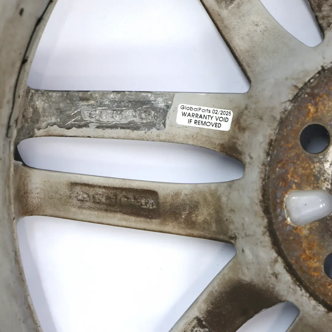 Audi A3 8P Silver Alloy Wheel Rim 18" 7,5J ET:54 - SKU 8P0601025BA-1 - Part number 8P0601025BA