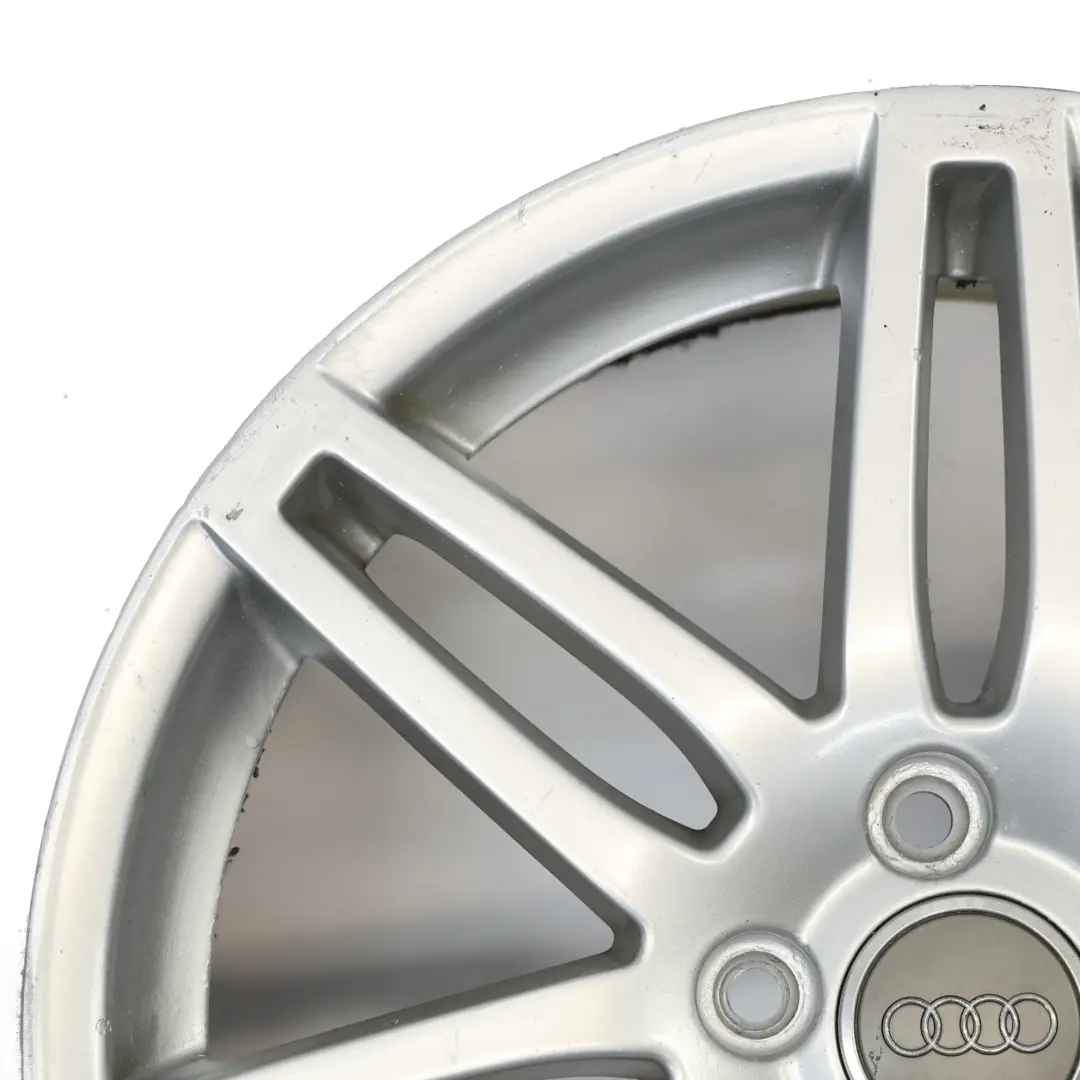 Audi A3 8P Cerchio Lega Argento 18" 7,5J ET:54 - SKU 8P0601025BA-1 - Numero di parte 8P0601025BA