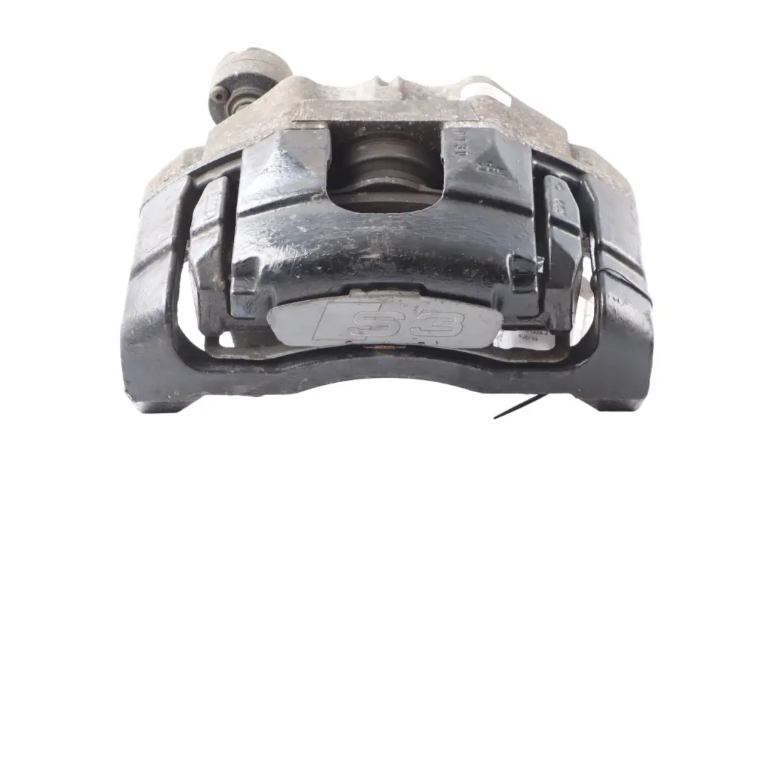 Audi S3 8P Front Brake Caliper Housing Carrier Left N/S Black - SKU 8P0615123A-2 - Part number 8P0615123A