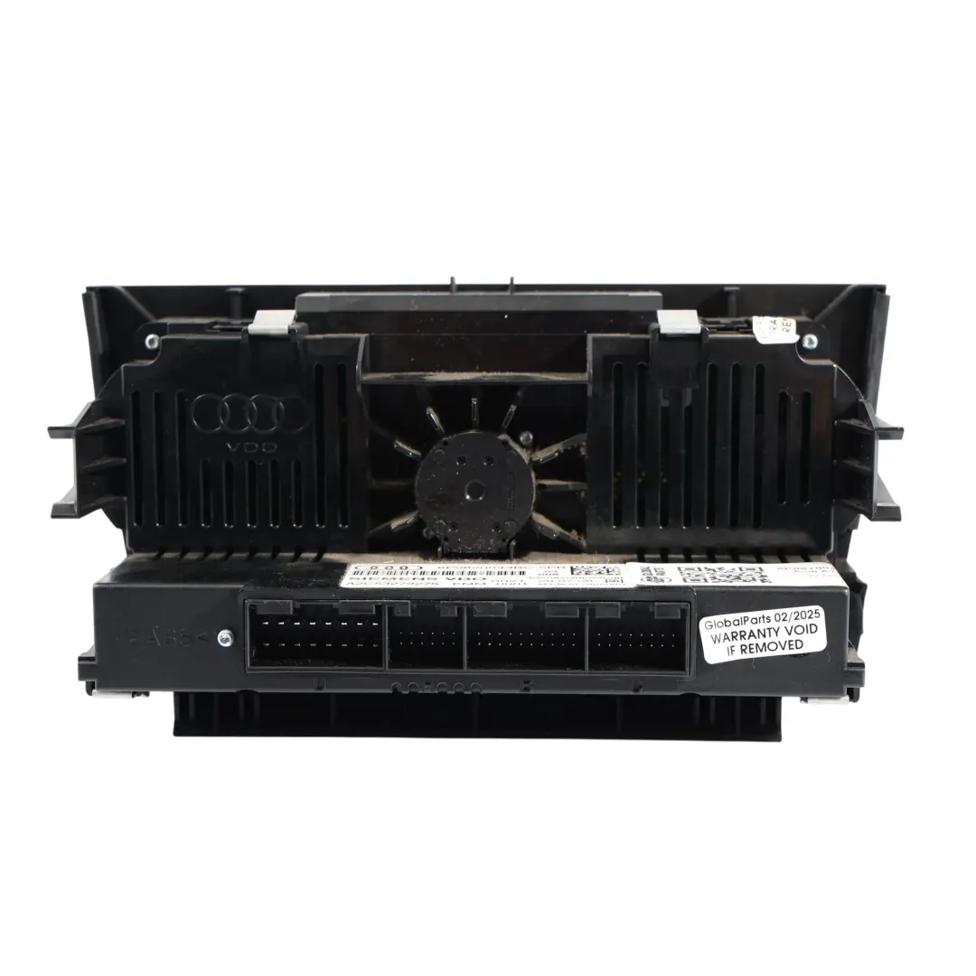 Audi A3 8P Dashboard Air Vent A/C Heater Climate Control Panel - SKU 8P0820043BC - Part number 8P0820043BC