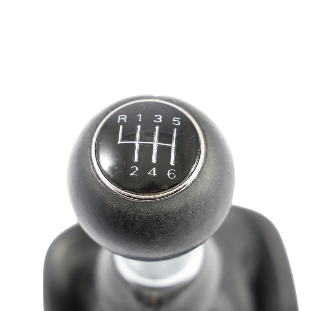 Audi A3 8P Cabrio Gear Shifter Selector Knob Manual 6 Speed Leather - SKU 8P0863278CG - Part number 8P0863278CG