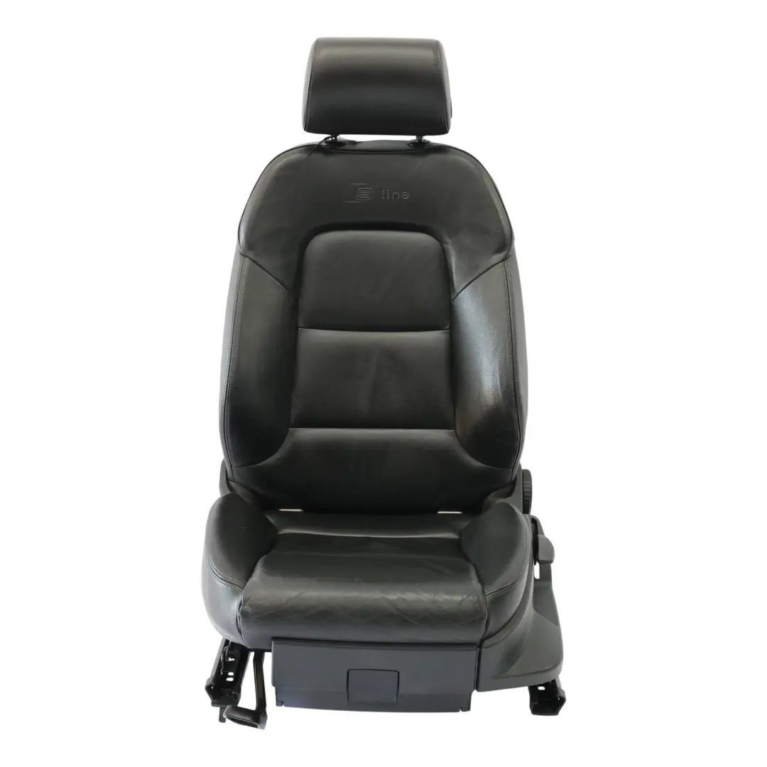 Audi A3 8P 5-Türer Sitz Vorne Links Beheizt S-Line Leder Wien Seele Schwarz - SKU 8P0881805AT-1 - Teilenummer 8P0881805AT