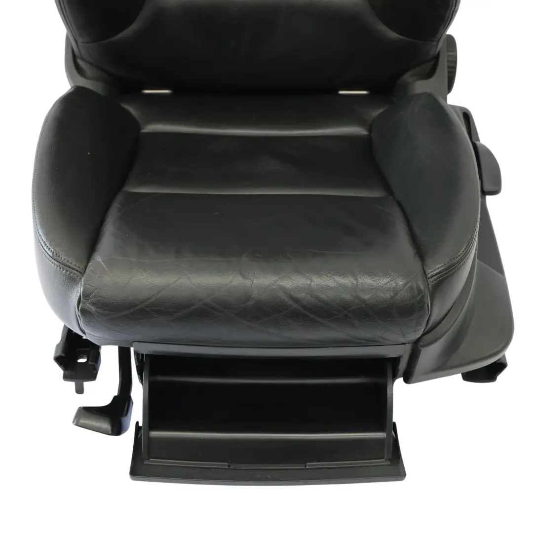 Door Seat Front Left N/S Heated S-Line Leather Vienna Soul Black Audi A3 8P 5 - SKU 8P0881805AT-1 - Part number 8P0881805AT