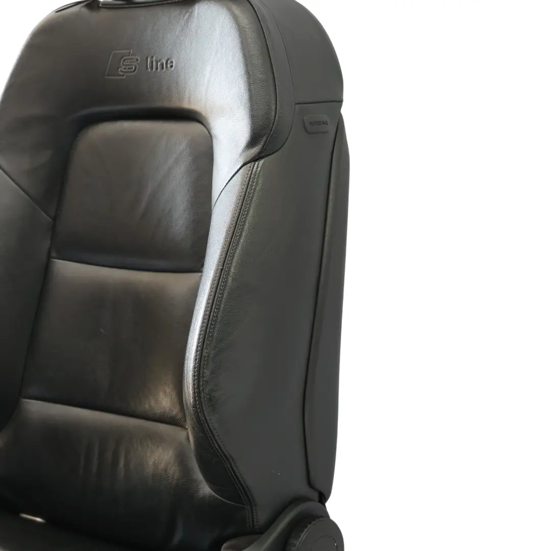 5-Türer Sitz Vorne Links Beheizt S-Line Leder Wien Seele Schwarz für Audi A3 8P mit Teilenummer 8P0881805AT Audi A3 8P 5-Türer Sitz Vorne Links Beheizt S-Line Leder Wien Seele Schwarz - SKU 8P0881805AT-1 - Teilenummer 8P0881805AT