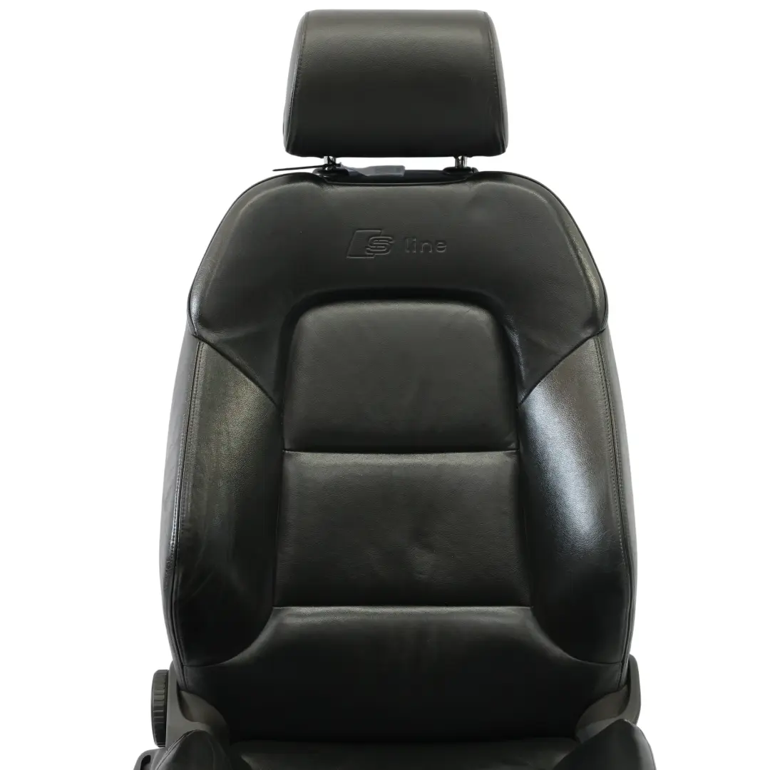 Audi A3 8P 5 Portes Siège Avant Droit Chauffant S-Line Cuir Vienna Soul Noir - SKU 8P0881806AT-1 - Numéro de pièce 8P0881806AT