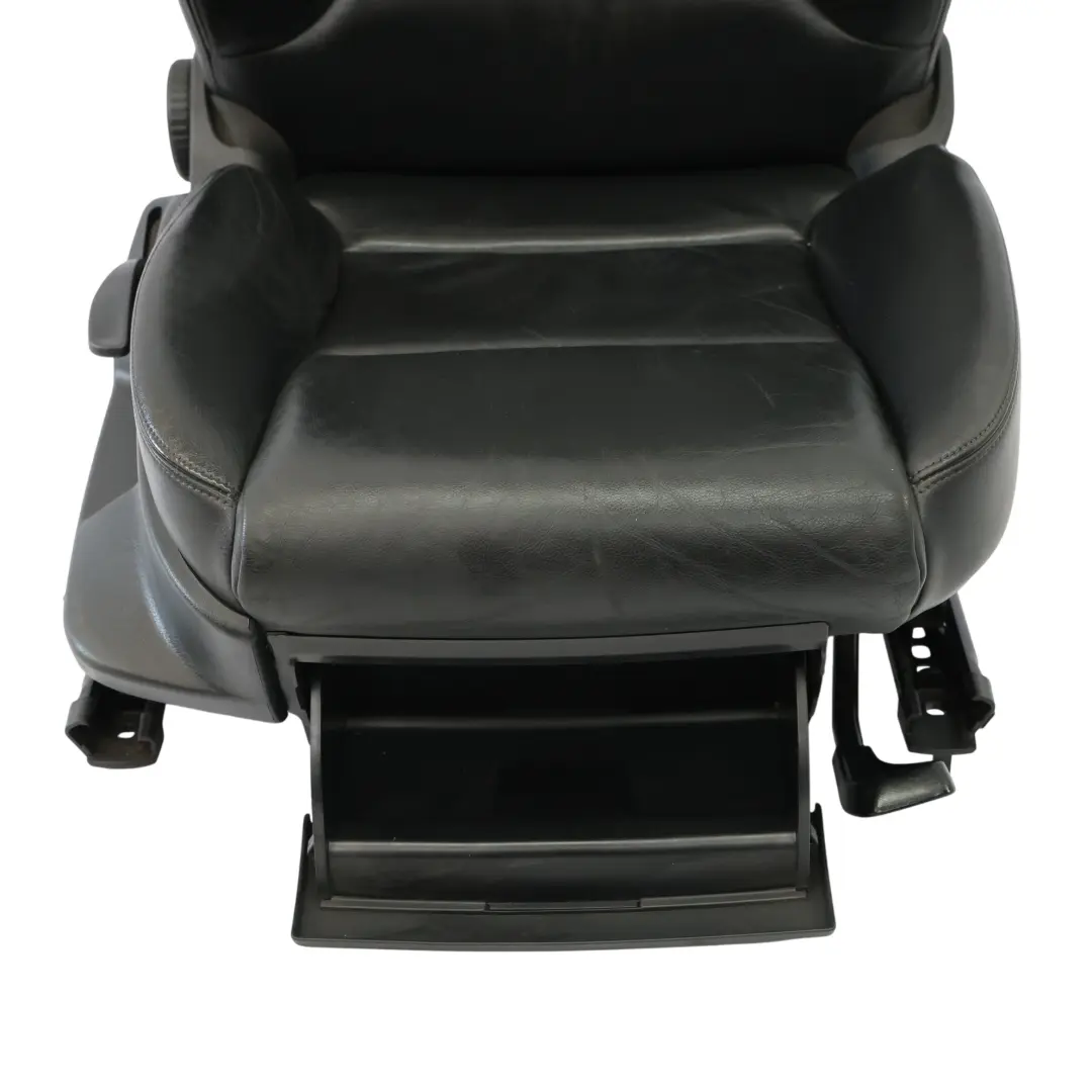Audi A3 8P 5 Door Seat Front Right O/S Heated S-Line Leather Vienna Soul Black - SKU 8P0881806AT-1 - Part number 8P0881806AT