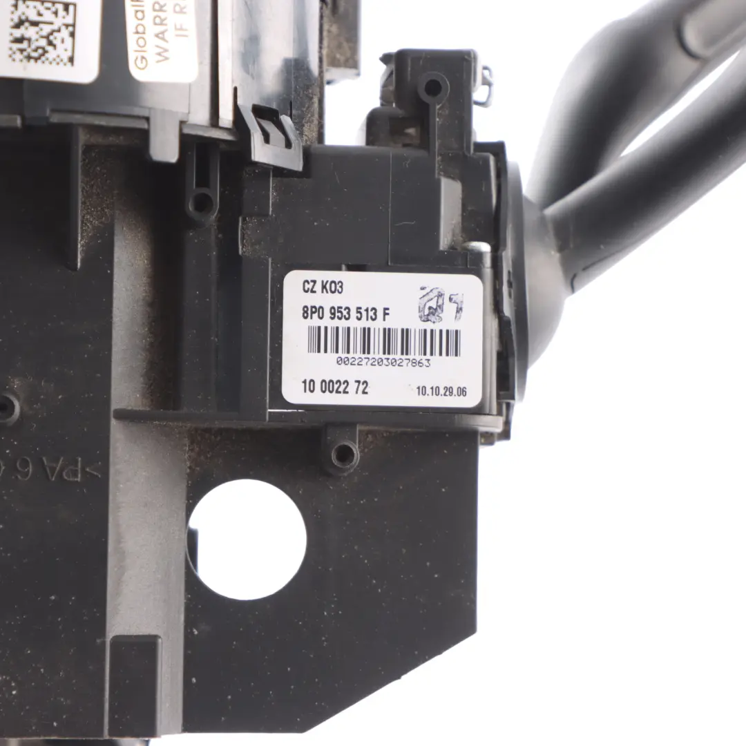 Audi A3 8P Switch Cluster Steering Column Wiper Stalk Slip Indicator - SKU 8P0907137CF - Part number 8P0907137CF
