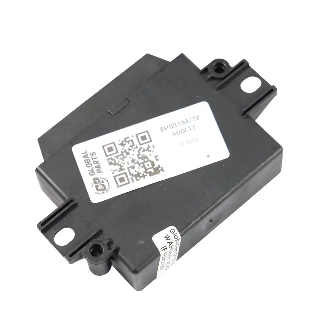 Audi TT 8J Sensor Distancia Aparcamiento Control Módulo Trasero - SKU 8P0919475F - Número de pieza 8P0919475F