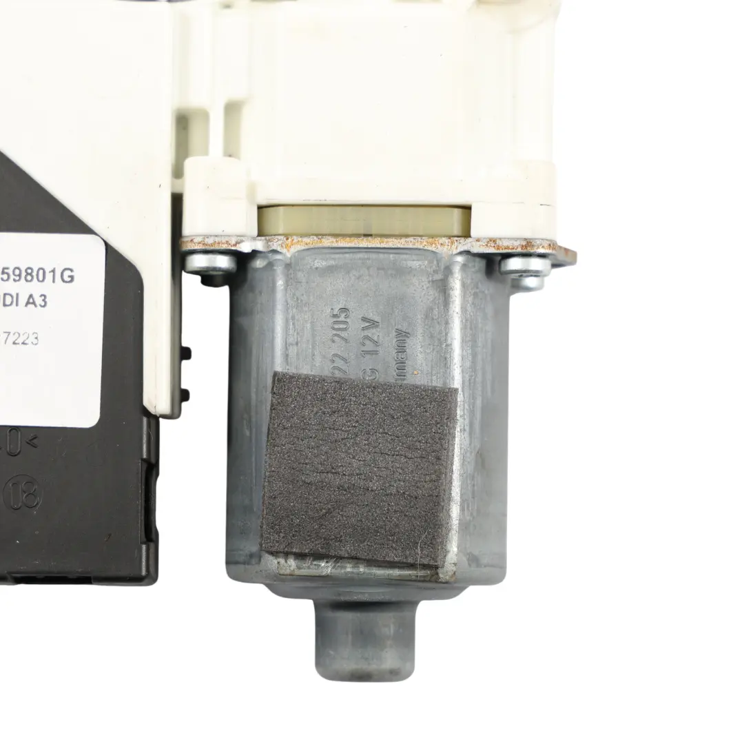 Moteur De Lève-Vitre Avant Gauche pour Audi A3 8P à propos du numéro de pièce 8P0959801G Audi A3 8P Moteur De Lève-Vitre Avant Gauche - SKU 8P0959801G - Numéro de pièce 8P0959801G