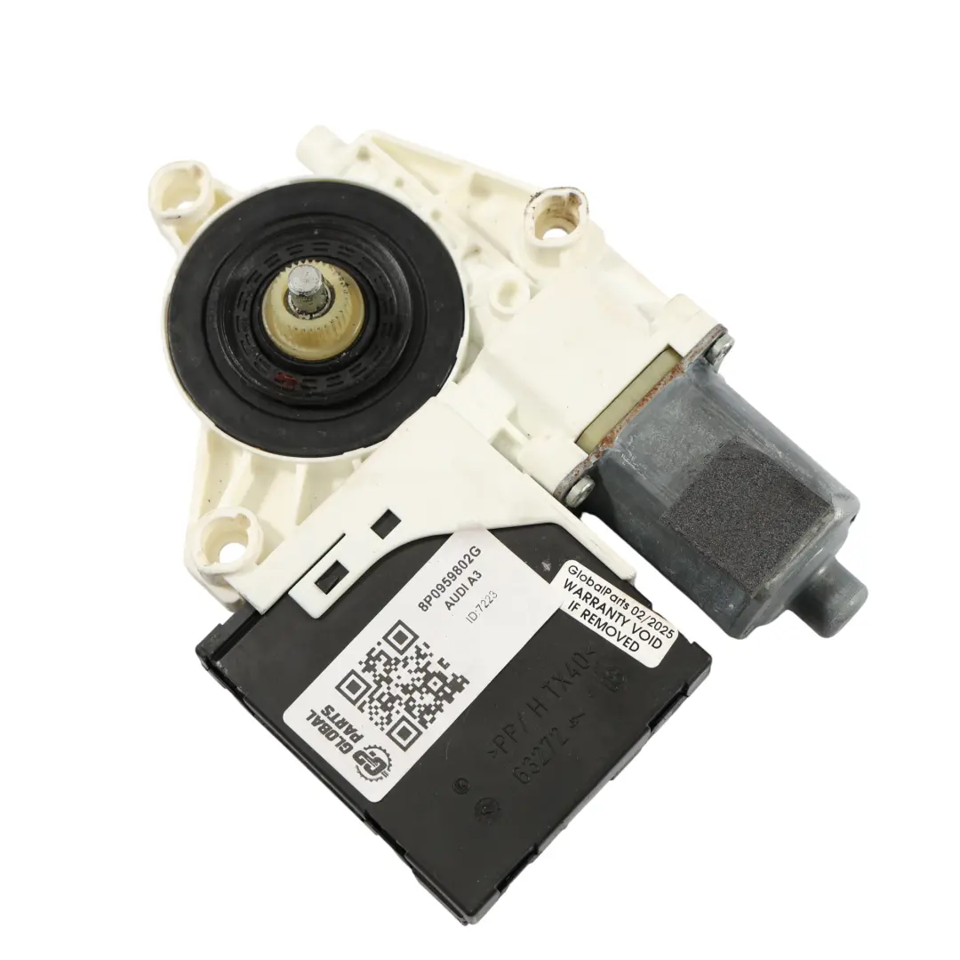 Motore Alzacristalli Porta Sinistra Azionamento Elettrico per Audi A3 8P con numero di parte 8P0959802G Audi A3 8P Motore Alzacristalli Porta Sinistra Azionamento Elettrico - SKU 8P0959802G - Numero di parte 8P0959802G