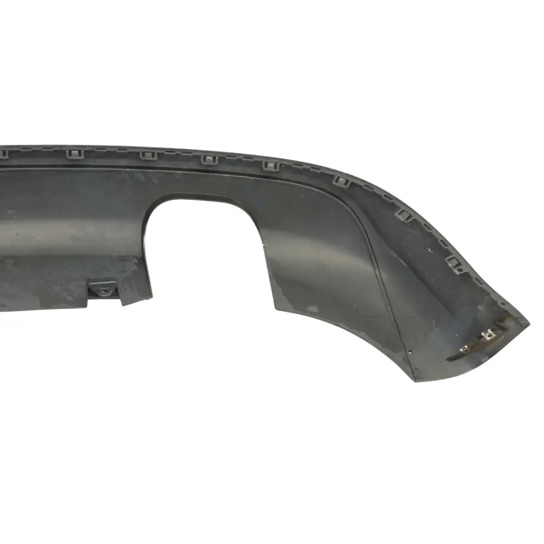 Audi A3 8P Rear Bumper Spoiler S-Line Diffuser Exhaust Lava Grey Z7L - SKU 8P4807521E-LAG - Part number 8P4807521E