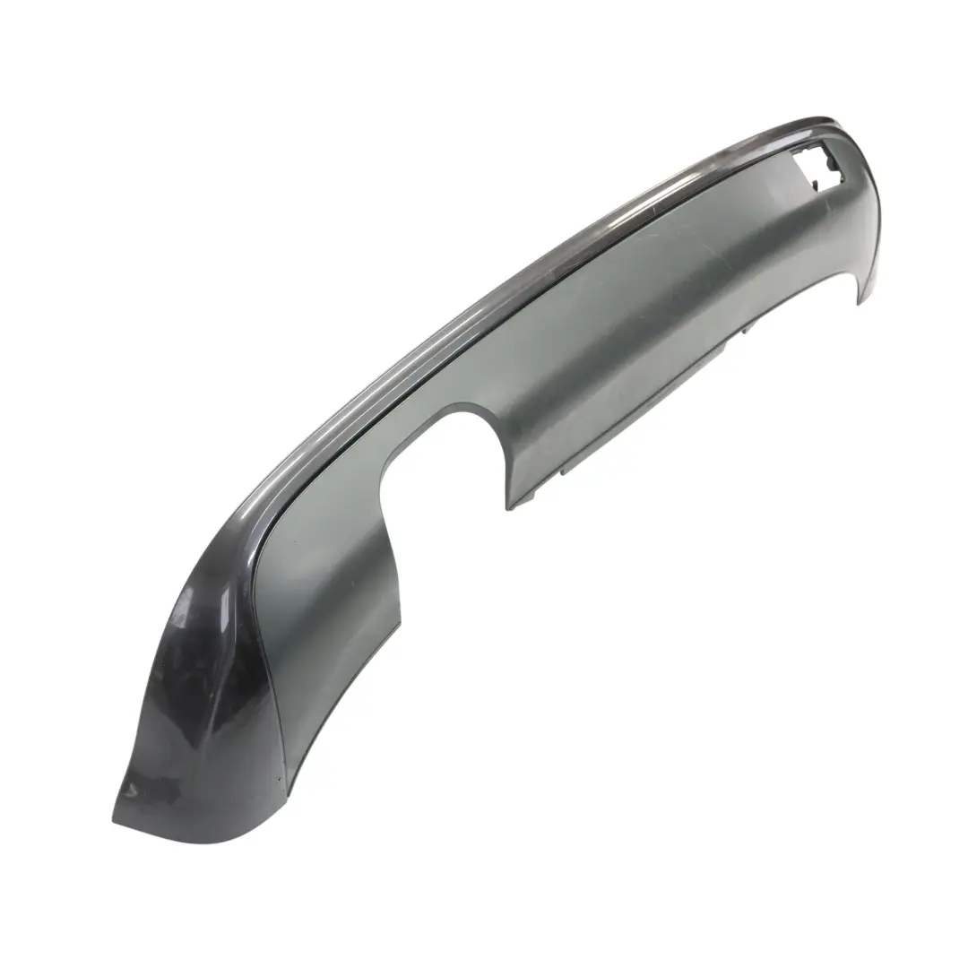 Bumper Spoiler S-Line Diffuser Exhaust Lava Grey Z7L to Audi A3 8P Rear with Part number 8P4807521E Audi A3 8P Rear Bumper Spoiler S-Line Diffuser Exhaust Lava Grey Z7L - SKU 8P4807521E-LAG - Part number 8P4807521E