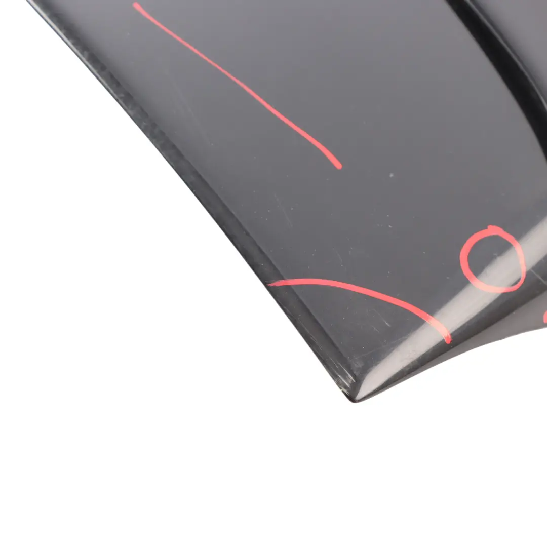 Spoiler Audi S3 8P Boot Lid Tailgate Trim Phantom Black - Z9Y to Rear with Part number 8P4827933D Rear Spoiler Audi S3 8P Boot Lid Tailgate Trim Phantom Black - Z9Y - SKU 8P4827933D-PHB - Part number 8P4827933D