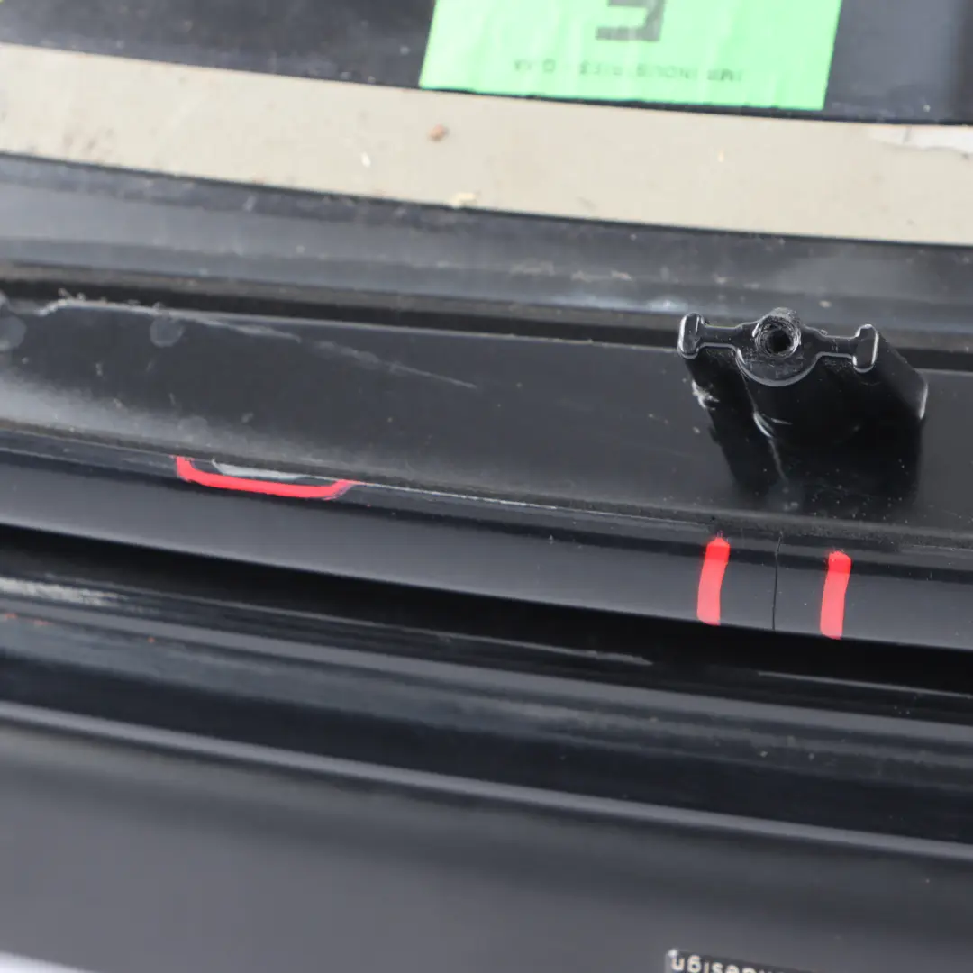 Spoiler Audi S3 8P Boot Lid Tailgate Trim Phantom Black - Z9Y to Rear with Part number 8P4827933D Rear Spoiler Audi S3 8P Boot Lid Tailgate Trim Phantom Black - Z9Y - SKU 8P4827933D-PHB - Part number 8P4827933D