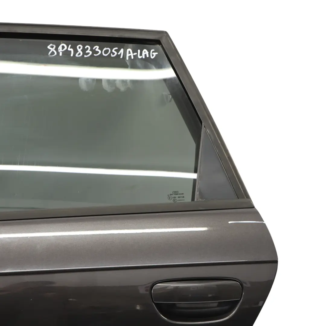 Sportback Door Rear Left N/S Lava Grey Pearl Effect - Z7L to Audi A3 8P with Part number 8P4833051A Audi A3 8P Sportback Door Rear Left N/S Lava Grey Pearl Effect - Z7L - SKU 8P4833051A-LAG - Part number 8P4833051A