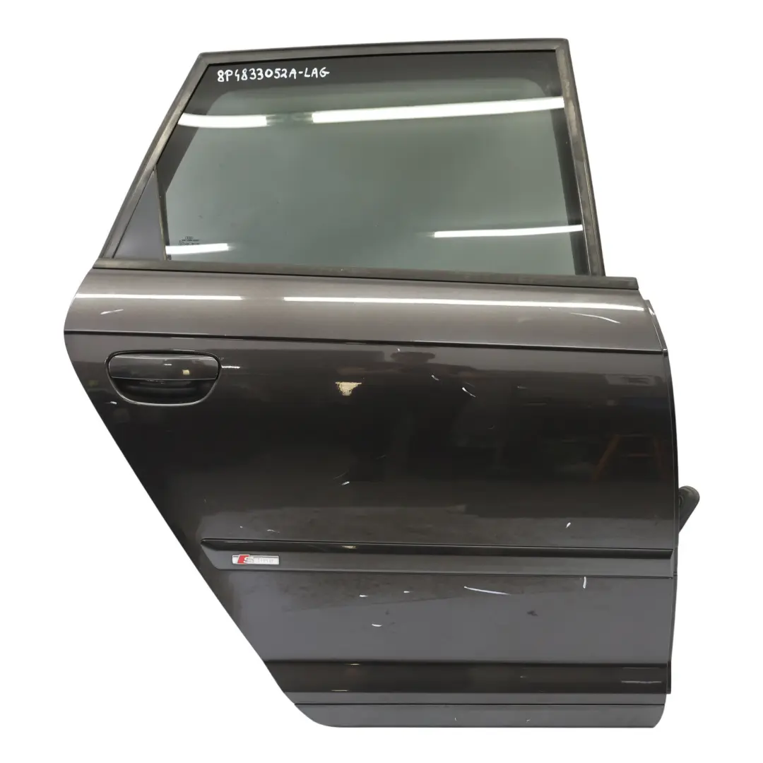 Sportback Porta Posteriore Destra Lava Grey Grigio Perla - Z7L per Audi A3 8P con numero di parte 8P4833052A Audi A3 8P Sportback Porta Posteriore Destra Lava Grey Grigio Perla - Z7L - SKU 8P4833052A-LAG - Numero di parte 8P4833052A
