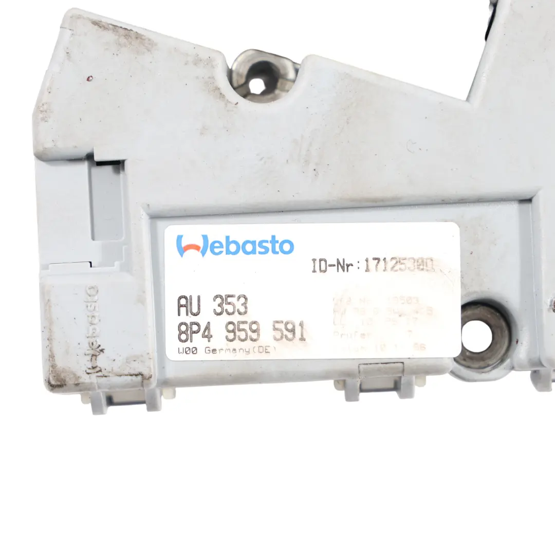 Sportback Tetto Apribile Elettrico Motore per Audi A3 8P con numero di parte 8P4959591B Audi A3 8P Sportback Tetto Apribile Elettrico Motore - SKU 8P4959591B - Numero di parte 8P4959591B